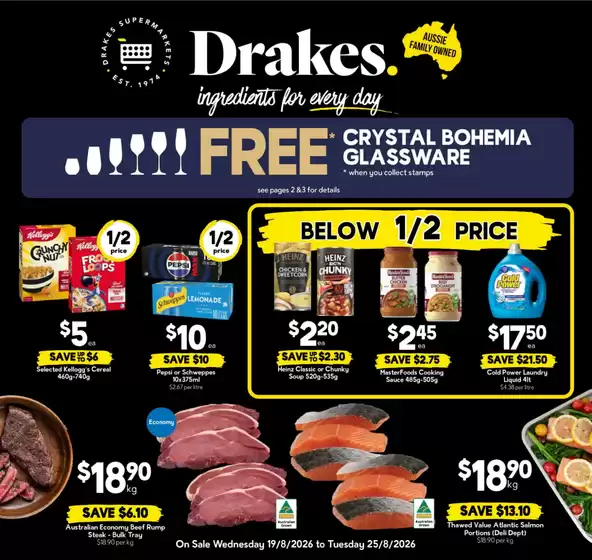 Drakes catalogue | Exclusive deals for our customers | 2026-08-19T00:00:00.000Z - 2026-08-25T00:00:00.000Z