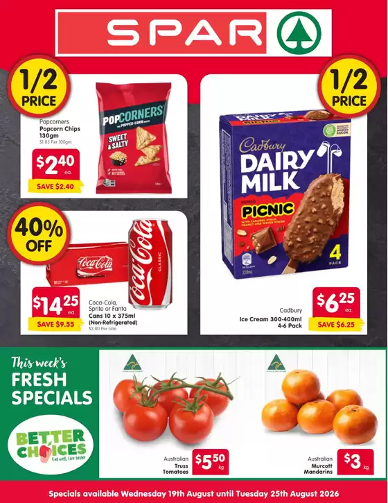SPAR catalogue | Spar catalogue specials | 2026-08-19T00:00:00.000Z - 2026-08-25T00:00:00.000Z