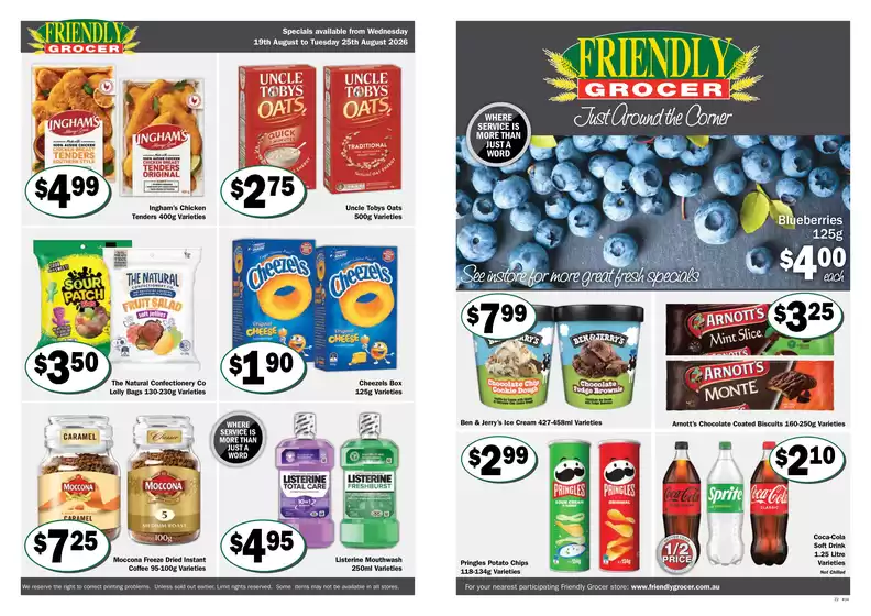 Friendly Grocer catalogue | Week 34 2026 catalogue zone 2 | 2026-08-19T00:00:00.000Z - 2026-08-25T00:00:00.000Z