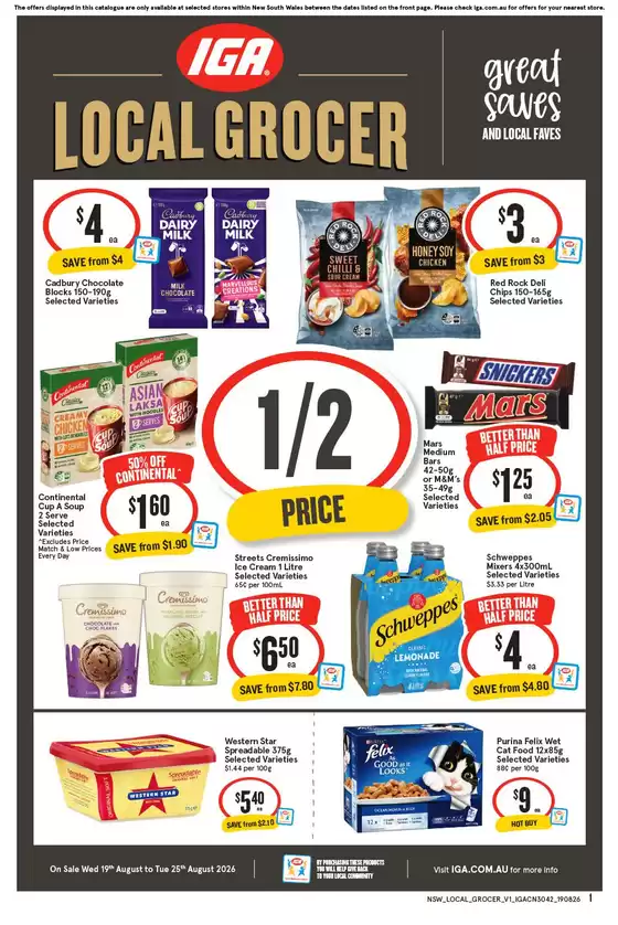 IGA catalogue in Beaufort VIC | IGA 19/08 | 2026-08-19T00:00:00.000Z - 2026-08-25T00:00:00.000Z