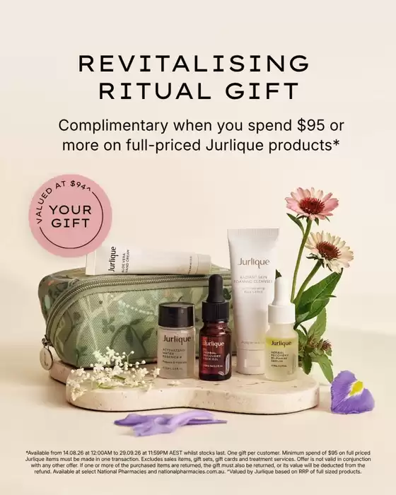 National Pharmacies catalogue | Revitalising Ritual Gift | 2026-08-19T00:00:00.000Z - 2026-08-29T00:00:00.000Z