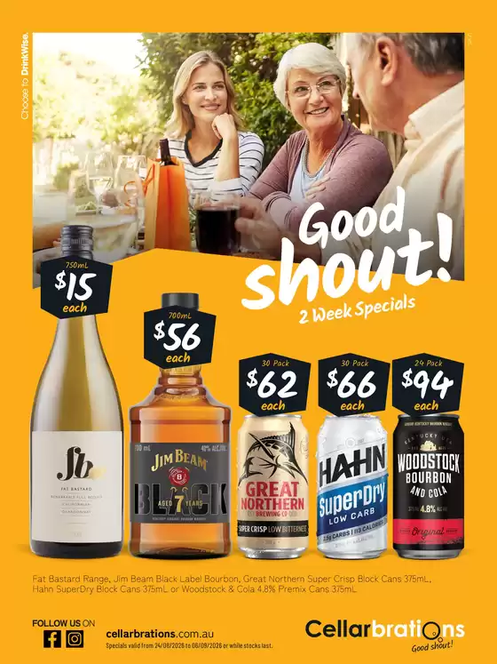 Cellarbrations catalogue | Good Shout! 24/08 | 2026-08-24T00:00:00.000Z - 2026-09-06T00:00:00.000Z
