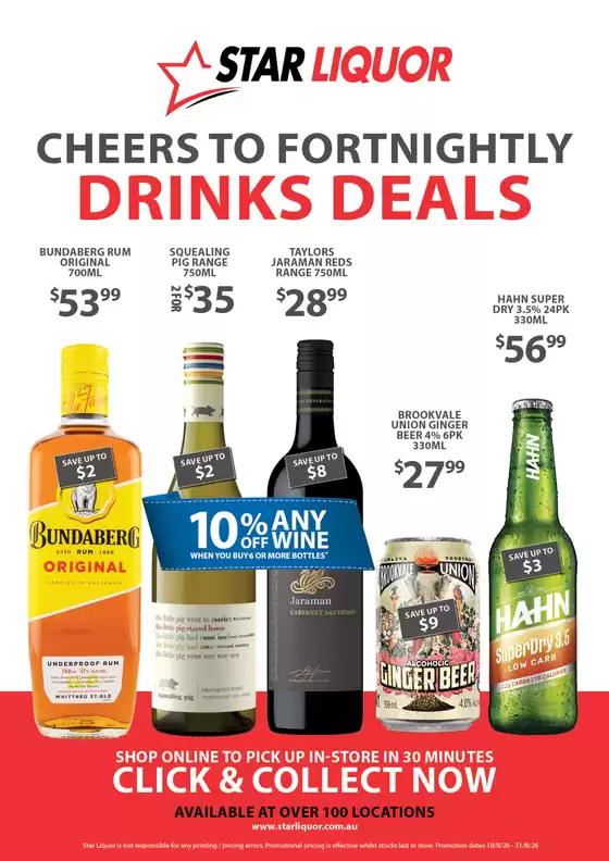 Star Liquor catalogue | Fortnightly Catalogue | 2026-08-19T00:00:00.000Z - 2026-08-31T00:00:00.000Z
