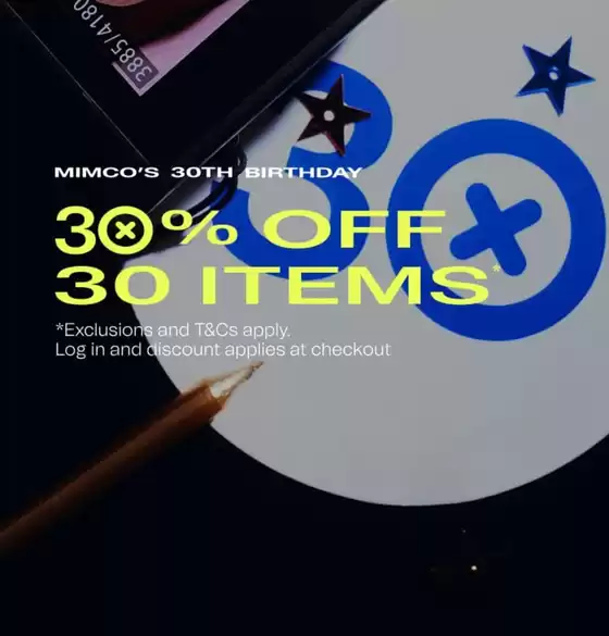 Mimco catalogue | 30% Off | 2026-08-20T00:00:00.000Z - 2026-09-06T00:00:00.000Z