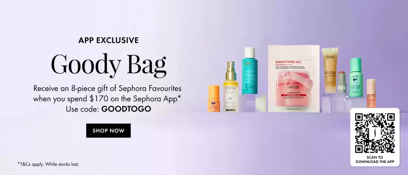 Sephora catalogue | Goody Bag | 2026-08-24T00:00:00.000Z - 2026-09-08T00:00:00.000Z