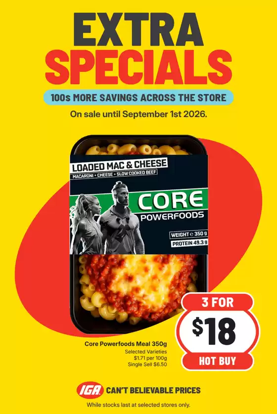 SUPA VALU IGA catalogue | Supa Big Deals This Week | 2026-08-26T00:00:00.000Z - 2026-09-01T00:00:00.000Z