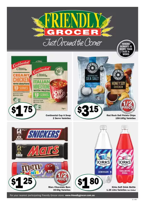 Friendly Grocer catalogue | Week 35 2026 catalogue zone 1 | 2026-08-26T00:00:00.000Z - 2026-09-01T00:00:00.000Z