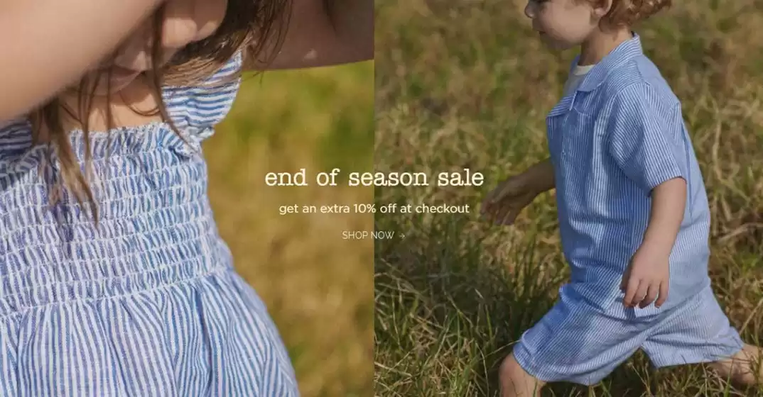 Nature Baby catalogue | End Of Season Sale | 2026-08-26T00:00:00.000Z - 2026-09-13T00:00:00.000Z