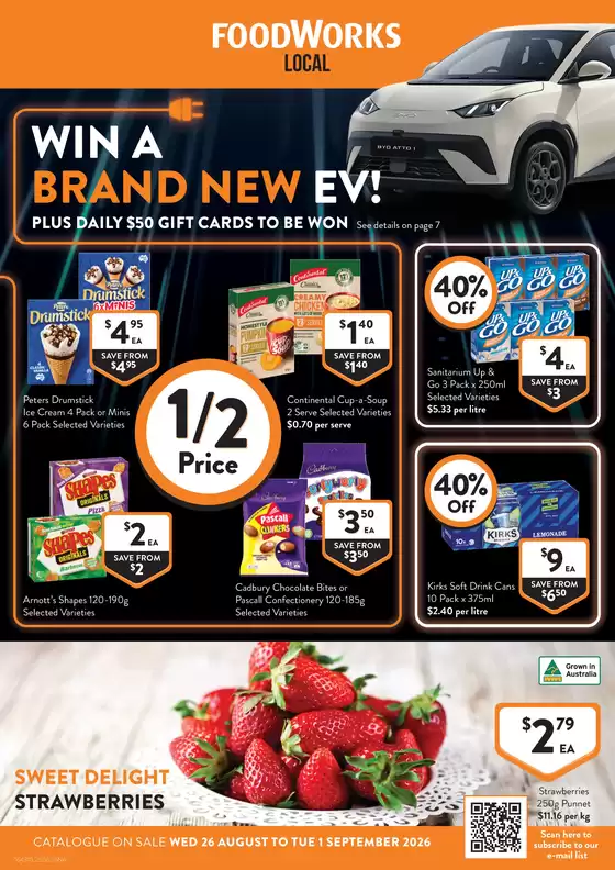 Foodworks catalogue in Blackbutt QLD | FoodWorks catalogue specials | 2026-08-26T00:00:00.000Z - 2026-09-01T00:00:00.000Z