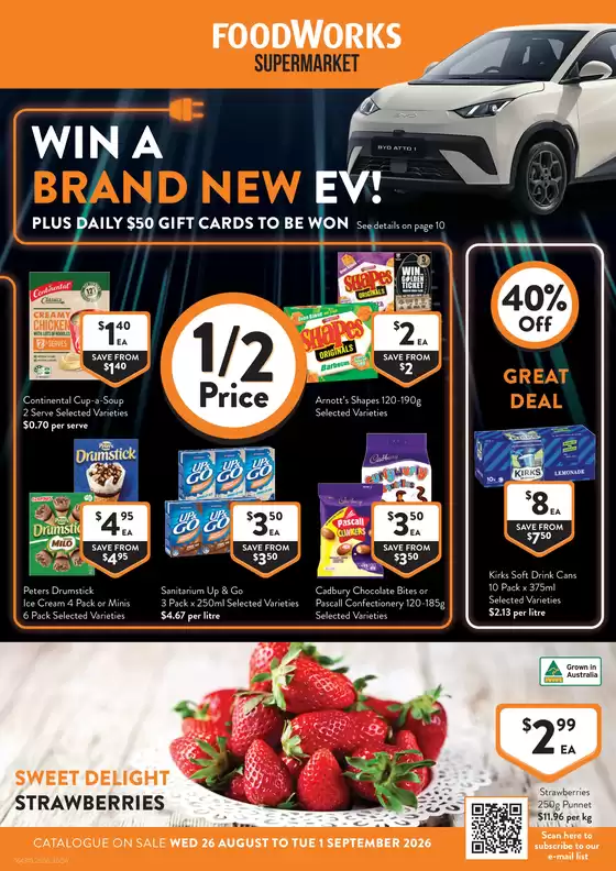 Foodworks catalogue in Blackbutt QLD | Weekly Promotions | 2026-08-26T00:00:00.000Z - 2026-09-01T00:00:00.000Z