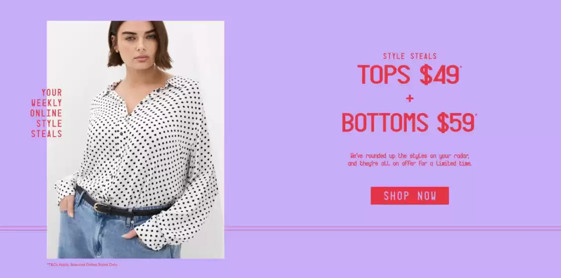 City Chic catalogue | Style Steals | 2026-08-26T00:00:00.000Z - 2026-09-13T00:00:00.000Z