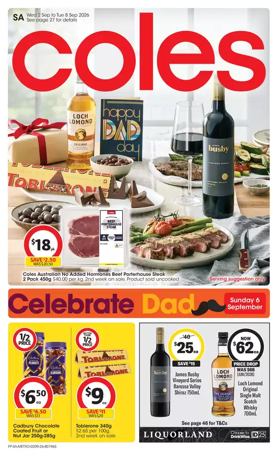 Coles catalogue in McLaren Vale SA | Coles Catalogue - 2nd September | 2026-09-02T00:00:00.000Z - 2026-09-08T00:00:00.000Z