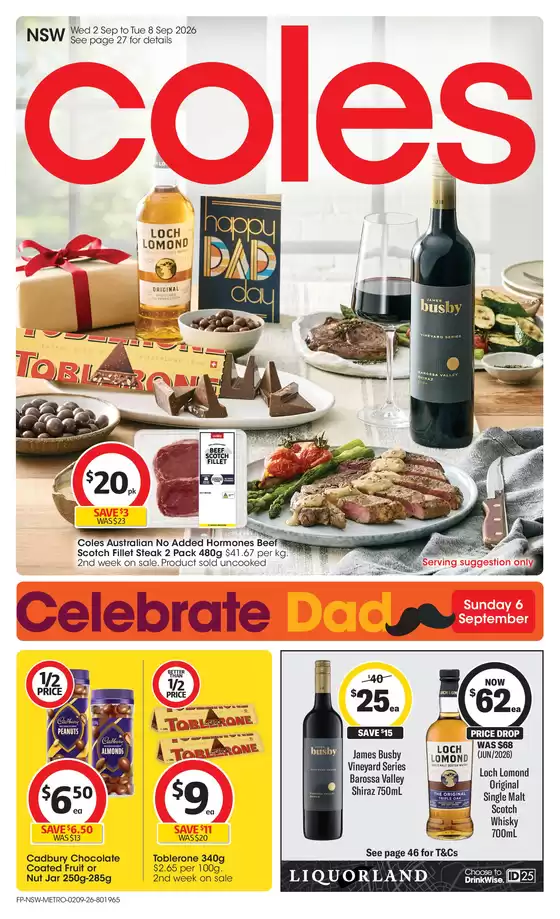 Coles catalogue | Coles Catalogue - 2nd September | 2026-09-02T00:00:00.000Z - 2026-09-08T00:00:00.000Z