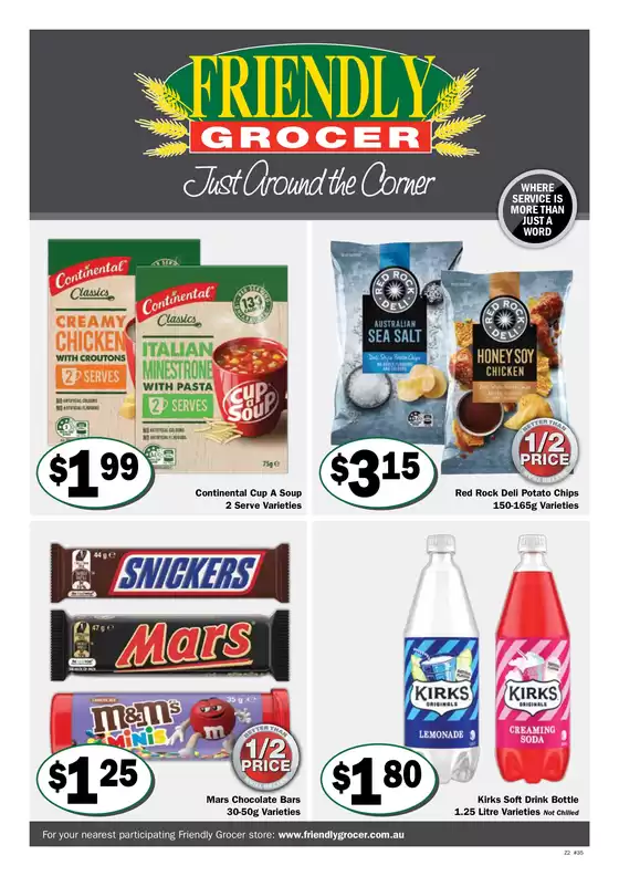 Friendly Grocer catalogue | Week 35 2026 catalogue zone 2 | 2026-08-26T00:00:00.000Z - 2026-09-01T00:00:00.000Z