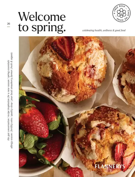 Flannerys catalogue | Spring Magazine 26 | 2026-09-01T00:00:00.000Z - 2026-11-30T00:00:00.000Z