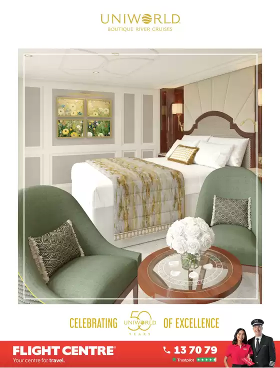 Flight Centre catalogue | Uniworld Boutique River Cruises | 2026-08-31T00:00:00.000Z - 2026-09-14T00:00:00.000Z