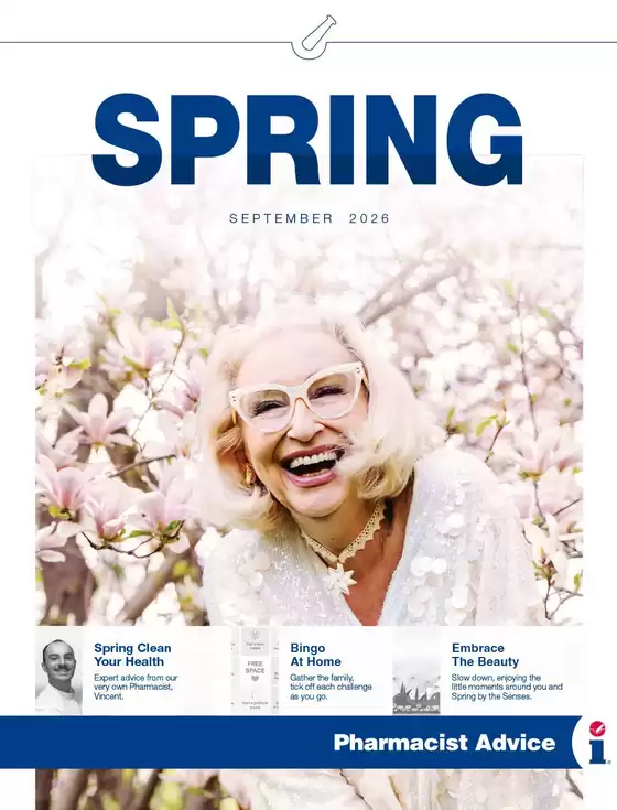 Pharmacist Advice catalogue | Spring Magazine | 2026-09-01T00:00:00.000Z - 2026-09-30T00:00:00.000Z