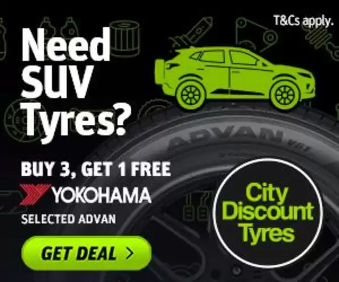 City Discount Tyres catalogue | City Discount Tyres catalogue specials | 2026-09-01T00:00:00.000Z - 2026-09-30T00:00:00.000Z