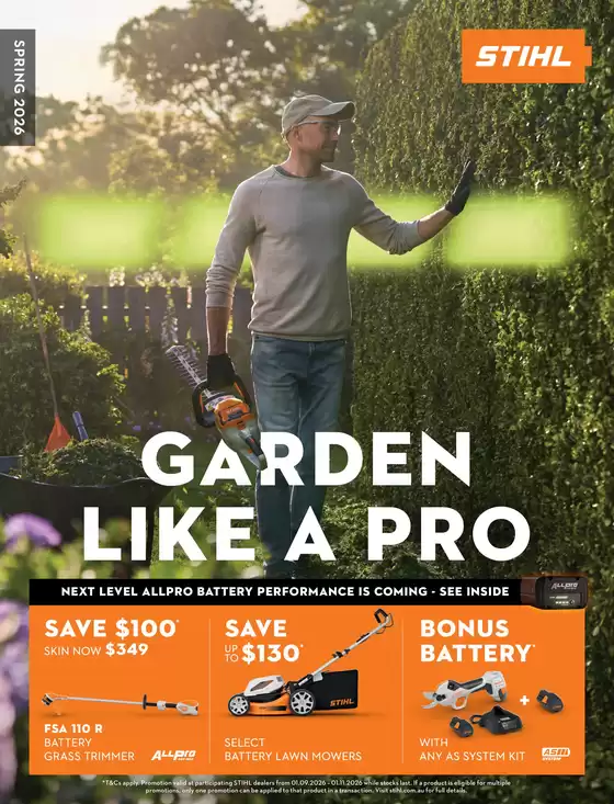 Stihl catalogue | Spring 2026 | 2026-09-01T00:00:00.000Z - 2026-11-30T00:00:00.000Z