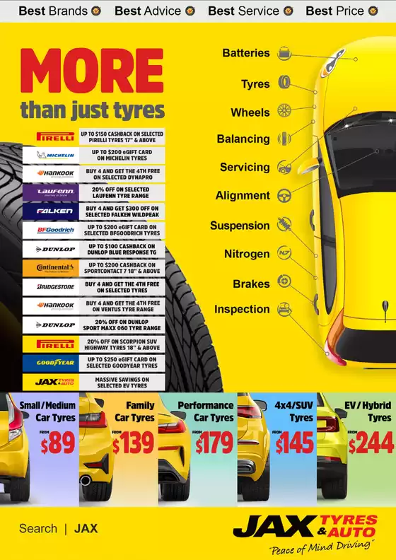 JAX Tyres catalogue | September 2026 | 2026-09-01T00:00:00.000Z - 2026-09-30T00:00:00.000Z