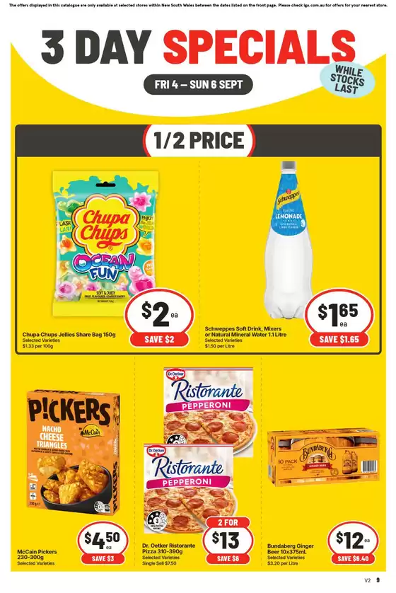 IGA catalogue in Spring Farm NSW | IGA 04/09 | 2026-09-04T00:00:00.000Z - 2026-09-06T00:00:00.000Z