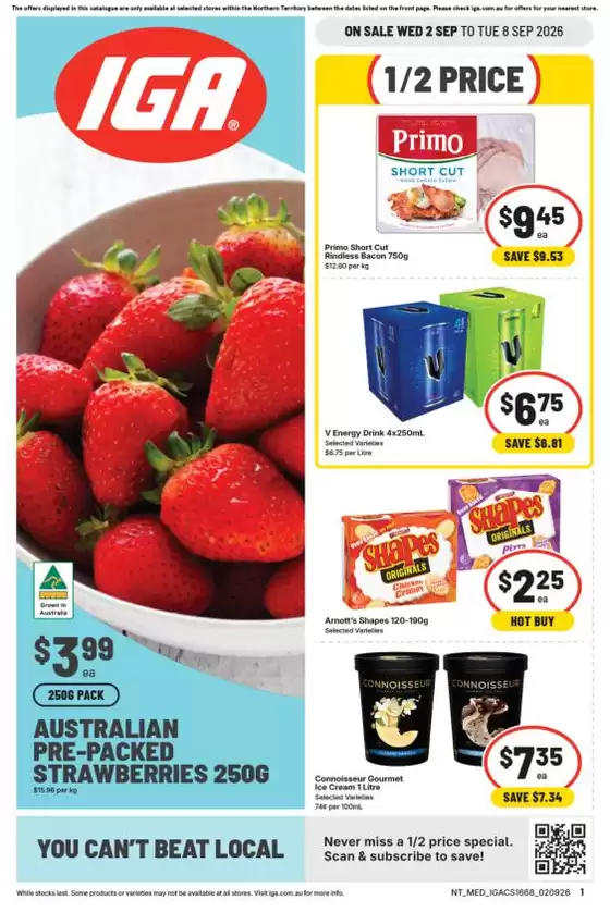 IGA catalogue in Darwin NT | IGA 02/09 | 2026-09-02T00:00:00.000Z - 2026-09-08T00:00:00.000Z