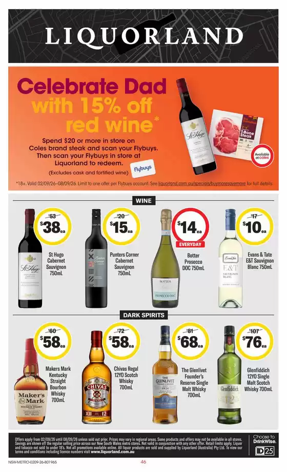 Liquorland catalogue | weekly Liquorland catalogue | 2026-09-02T00:00:00.000Z - 2026-09-08T00:00:00.000Z