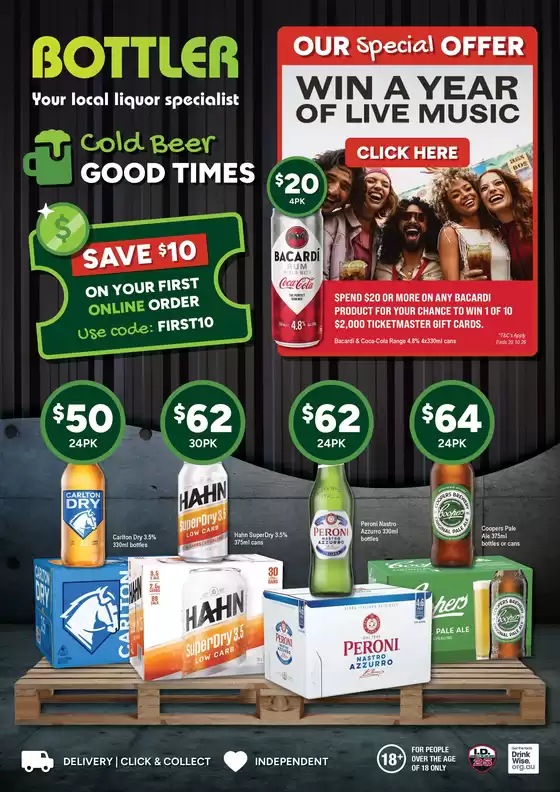 Bottler catalogue in Darwin NT | Great offer for all customers | 2026-08-26T00:00:00.000Z - 2026-09-08T00:00:00.000Z