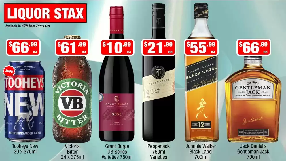 Liquor Stax catalogue | Weekly Specials Catalogue | 2026-09-02T00:00:00.000Z - 2026-09-06T00:00:00.000Z