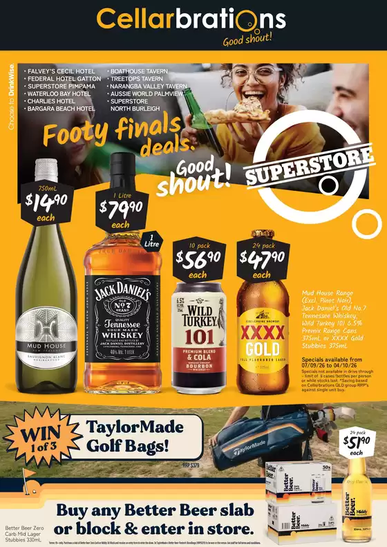 Cellarbrations catalogue | Good Shout! QLD SS 07/09 | 2026-09-07T00:00:00.000Z - 2026-10-04T00:00:00.000Z