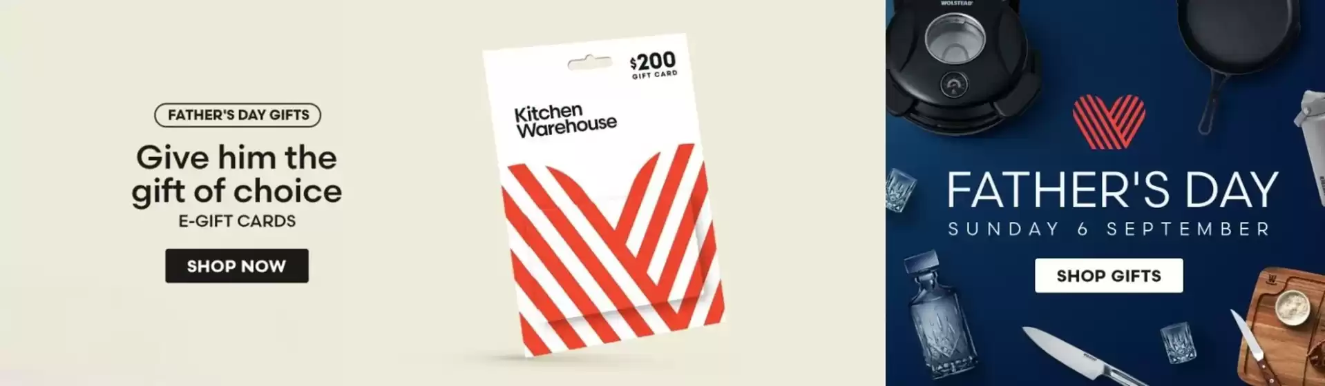 Kitchen Warehouse catalogue | Father’s Day | 2026-09-02T00:00:00.000Z - 2026-09-06T00:00:00.000Z