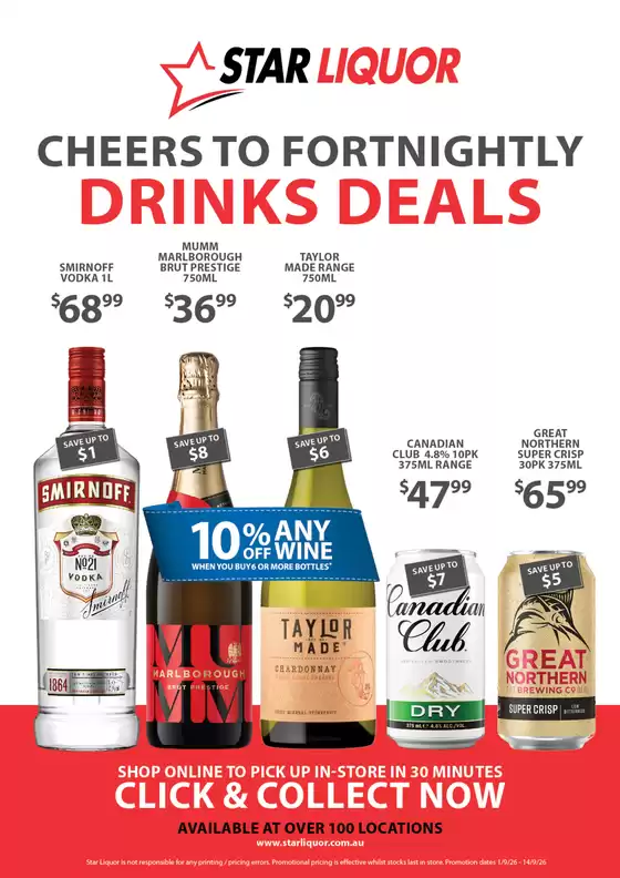 Star Liquor catalogue in Luddenham NSW | Fortnightly Catalogue | 2026-09-02T00:00:00.000Z - 2026-09-14T00:00:00.000Z
