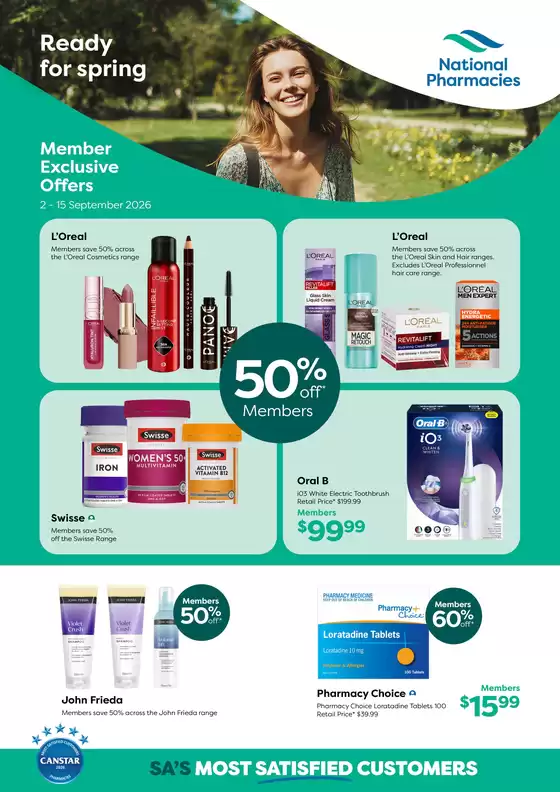 National Pharmacies catalogue | September 2026 | 2026-09-02T00:00:00.000Z - 2026-09-15T00:00:00.000Z
