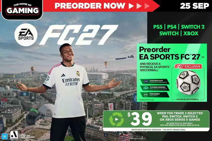 EB Games catalogue in Dimbulah QLD | Wide selection of offers | 2026-09-25T00:00:00.000Z - 2026-10-02T00:00:00.000Z