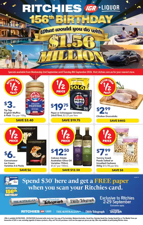 Ritchies catalogue | Ritchies Specials | 2026-09-02T00:00:00.000Z - 2026-09-29T00:00:00.000Z