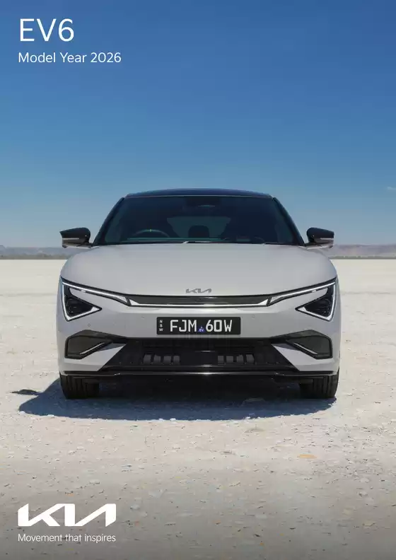 Kia catalogue in Thirlmere NSW | Kia EV6 | 2026-09-03T00:00:00.000Z - 2026-09-17T00:00:00.000Z