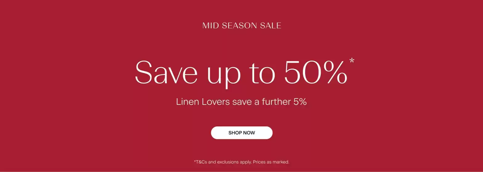 Adairs catalogue | Mid Season Sale | 2026-09-03T00:00:00.000Z - 2026-09-30T00:00:00.000Z