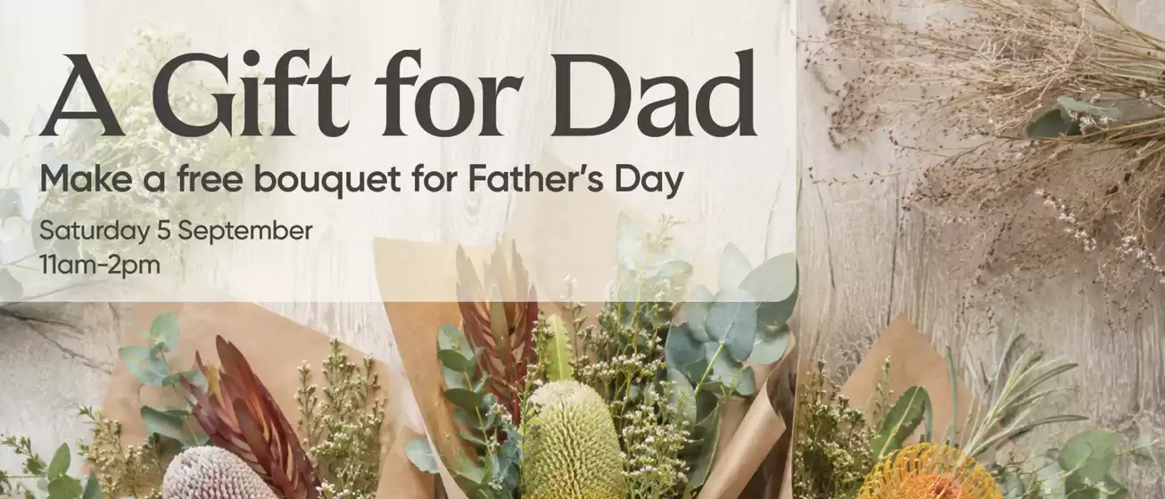 Alexandria Homemaker Centre catalogue | Father’s Day | 2026-09-03T00:00:00.000Z - 2026-09-06T00:00:00.000Z