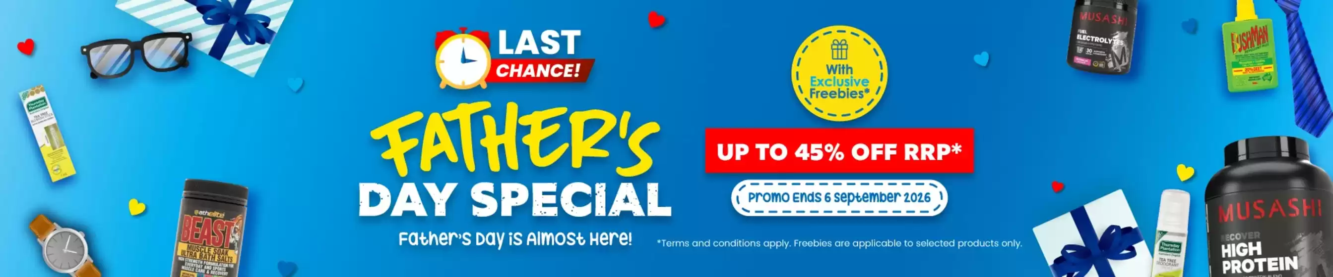 Pharmacy Direct catalogue in Luddenham NSW | Father’s Day Special | 2026-09-04T00:00:00.000Z - 2026-09-06T00:00:00.000Z