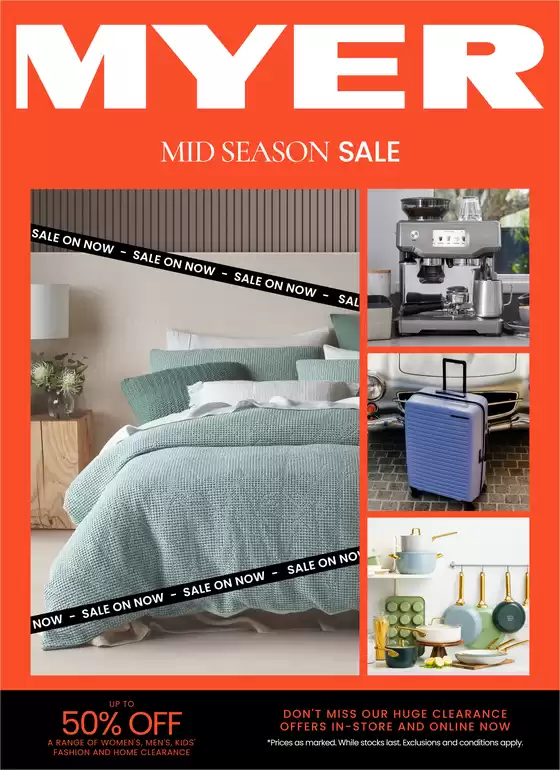 Myer catalogue | Mid Season Sale - Hardgoods | 2026-09-09T00:00:00.000Z - 2026-09-28T00:00:00.000Z