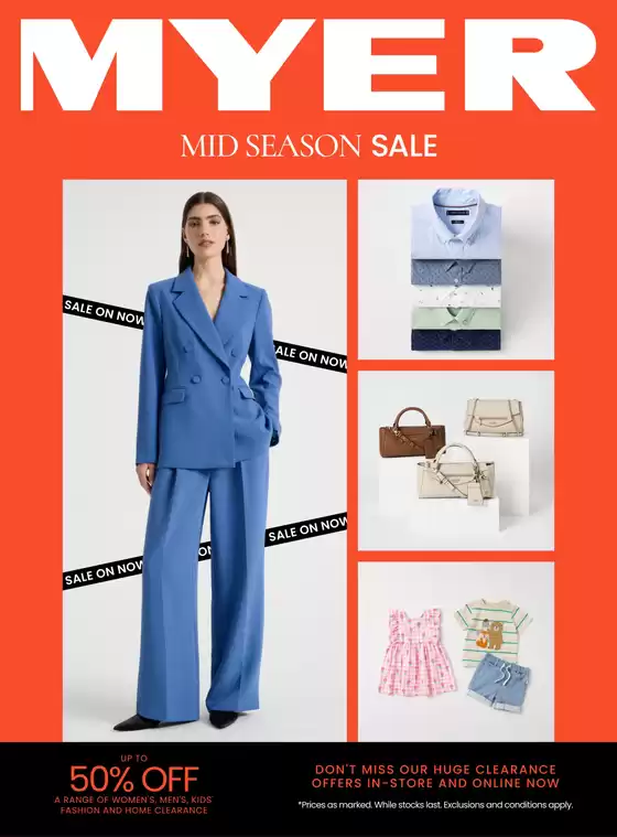 Myer catalogue | Mid Season Sale - Softgoods | 2026-09-09T00:00:00.000Z - 2026-09-28T00:00:00.000Z