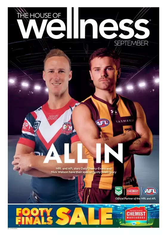Chemist Warehouse catalogue | House Of Wellness September | 2026-09-07T00:00:00.000Z - 2026-09-27T00:00:00.000Z