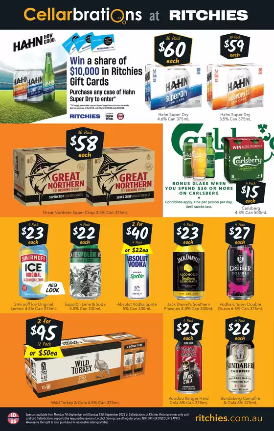 Ritchies catalogue | Cellarbrations Liquor Catalogue | 2026-09-07T00:00:00.000Z - 2026-09-13T00:00:00.000Z