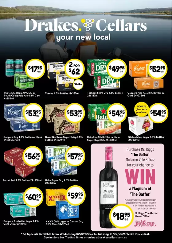 Drakes catalogue | Great discounts on selected products | 2026-09-02T00:00:00.000Z - 2026-09-15T00:00:00.000Z