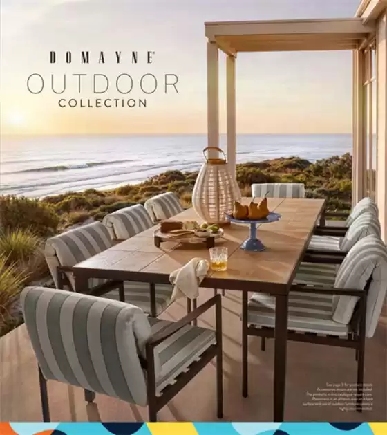 Domayne catalogue | Domayne Outdoor Collection | 2026-09-08T00:00:00.000Z - 2026-12-31T00:00:00.000Z