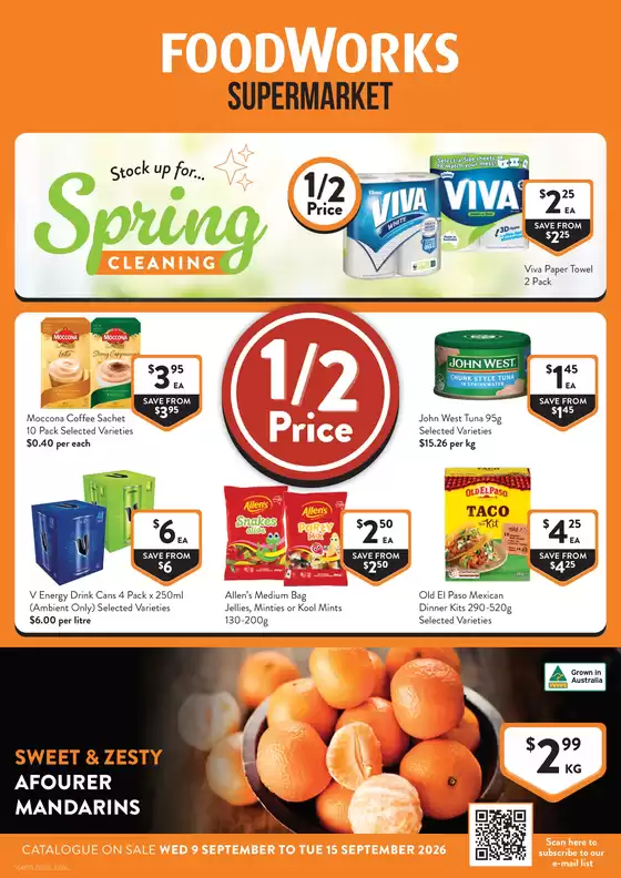 Foodworks catalogue | Supermarket | 2026-09-09T00:00:00.000Z - 2026-09-15T00:00:00.000Z