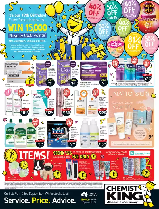 Chemist King catalogue | September Catalogue | 2026-09-09T00:00:00.000Z - 2026-09-23T00:00:00.000Z