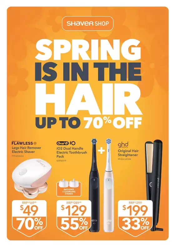 Shaver Shop catalogue | Spring Is In The Air | 2026-09-08T00:00:00.000Z - 2026-09-29T00:00:00.000Z