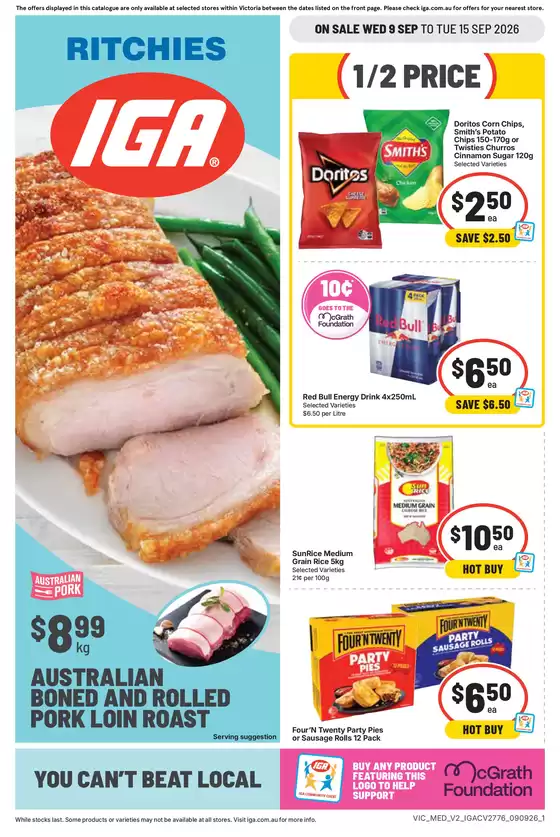 Ritchies catalogue | Sneak Peek - Weekly Specials Catalogues | 2026-09-09T00:00:00.000Z - 2026-09-15T00:00:00.000Z