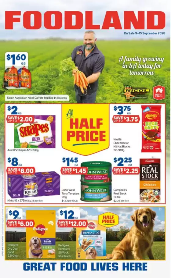 Foodland catalogue | Catalogue Foodland | 2026-09-09T00:00:00.000Z - 2026-09-15T00:00:00.000Z